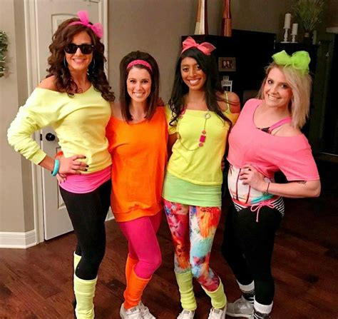 80's and 90's party outfits.